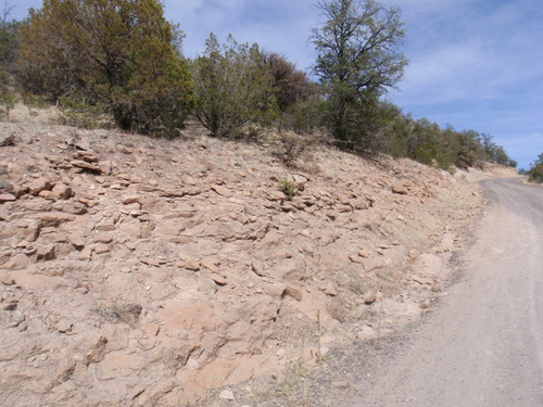 Wall Canyon climb-out (semi-arid, rocky, shrub terrain).